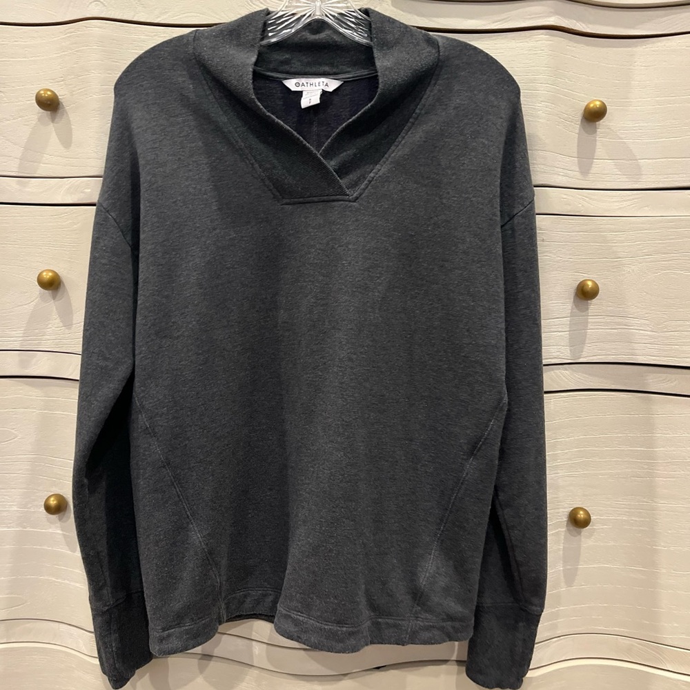 Athleta Clarity Pullover Swratshirt Size Small